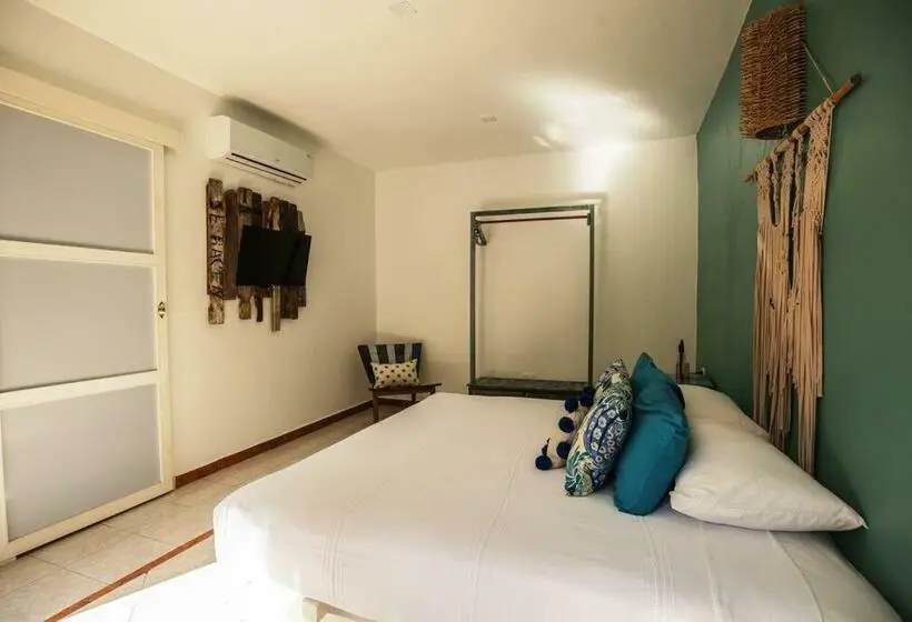 Deluxe-huone King-vuode, Casa Colonial Tulum