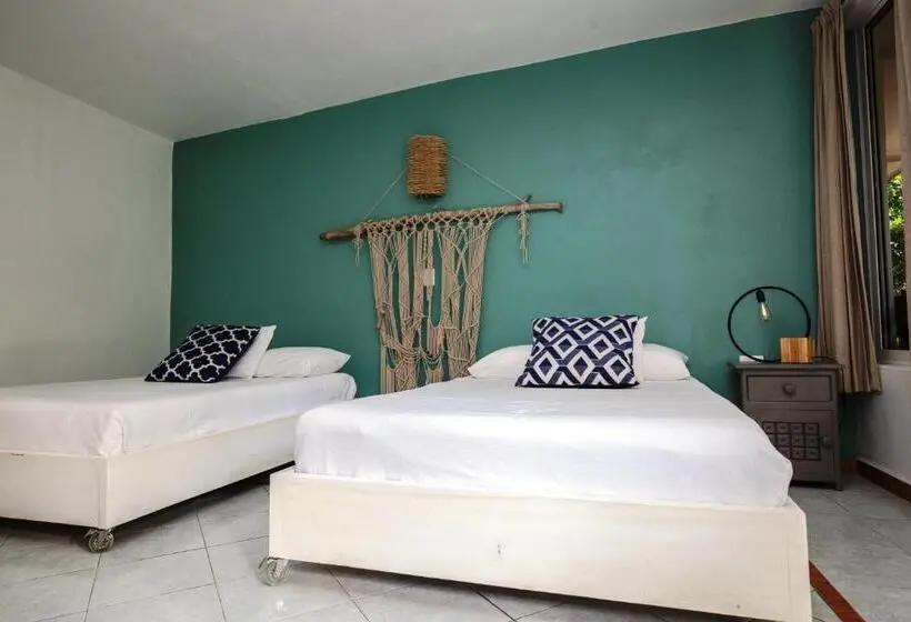 Deluxe-huone, Casa Colonial Tulum