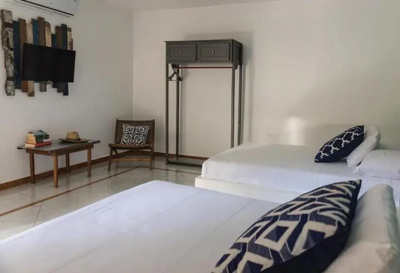 Deluxe-huone, Casa Colonial Tulum
