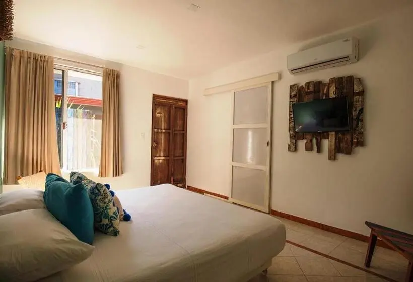 Deluxe-huone King-vuode, Casa Colonial Tulum