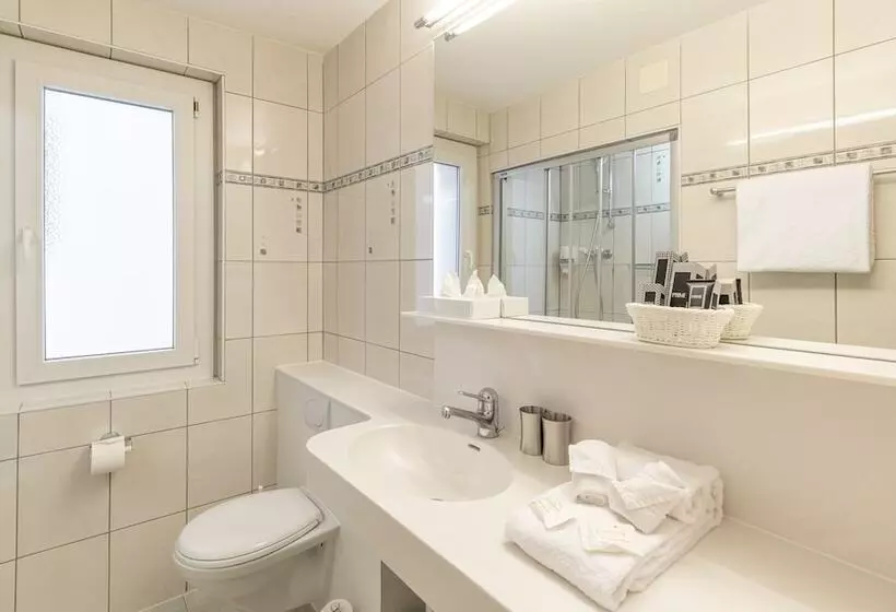اتاق خانوادگی با چشمانداز کوه, Grichting Hotel & Serviced Apartments