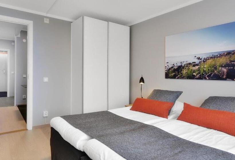 발코니가 있는 바다 전망 수피리어 룸, Strand Hotell Borgholm