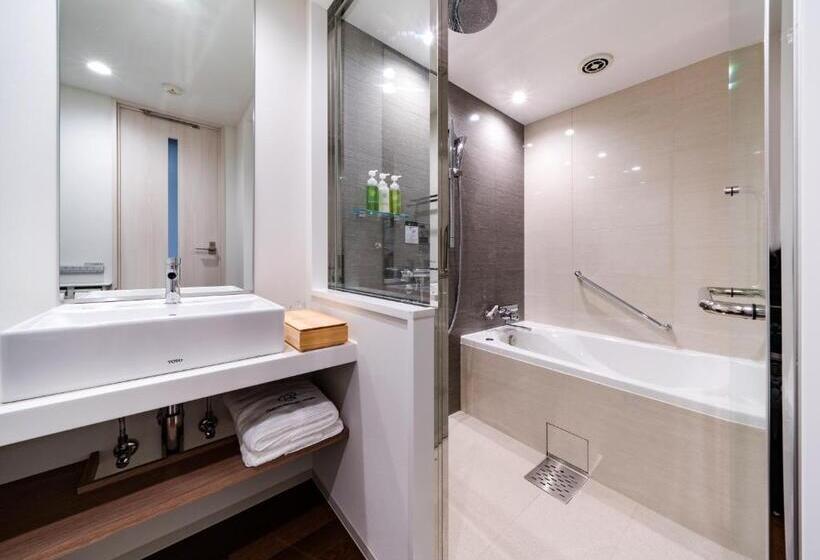 اتاق لوکس با چشم‌انداز شهر, Daiwa Roynet Hotel Kyoto Terrace Hachijo Premier