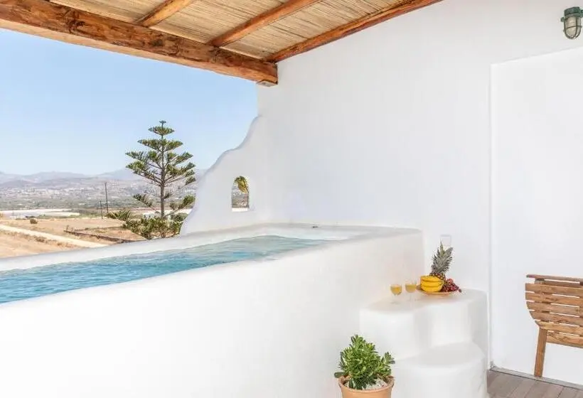 ハイドロマッサージバス付きスイート, Thea Suites Naxos