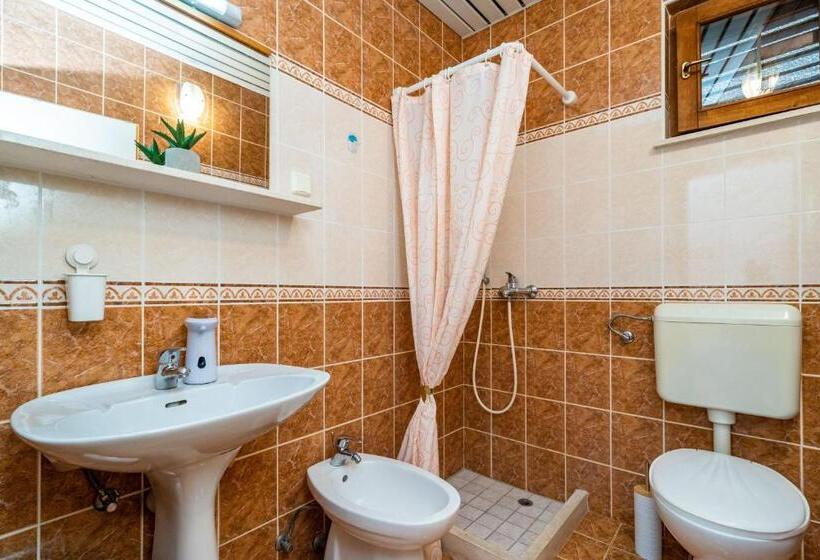 Standard Room with Balcony Side Sea View, Apartment & Rooms Papa
