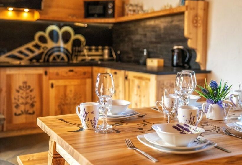 Chalet Deluxe 1 Dormitório, Domki Ze Hej Z Kominkiem Lub Sauną