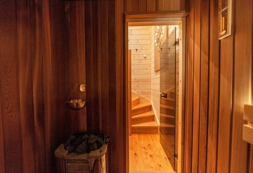 Chalet Deluxe 1 Dormitório, Domki Ze Hej Z Kominkiem Lub Sauną