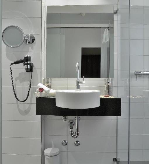 带城市景观的标准间, Restaurant Bellevue Au Lac