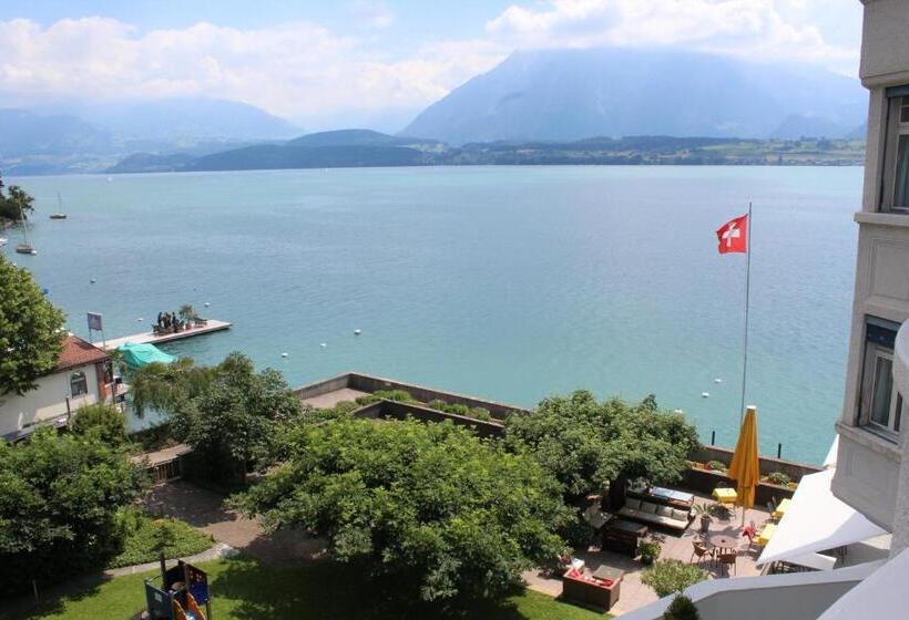 带观景的标准间, Restaurant Bellevue Au Lac