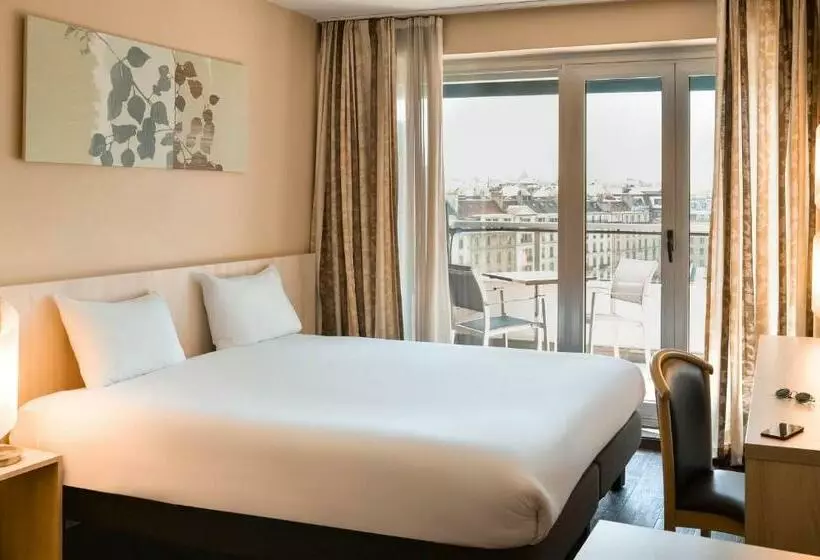 استودیو استاندارد با بالکن, Aparthotel Adagio Genève Mont Blanc