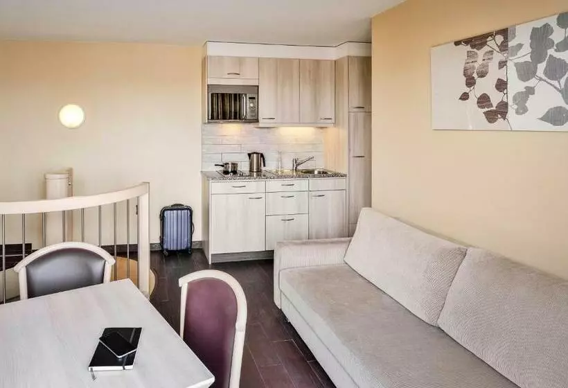 آپارتمان دوبلکس 1 خوابه, Aparthotel Adagio Genève Mont Blanc