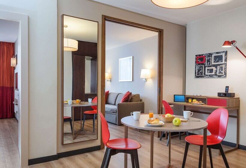 آپارتمان 1 خوابه, Aparthotel Adagio Genève Mont Blanc