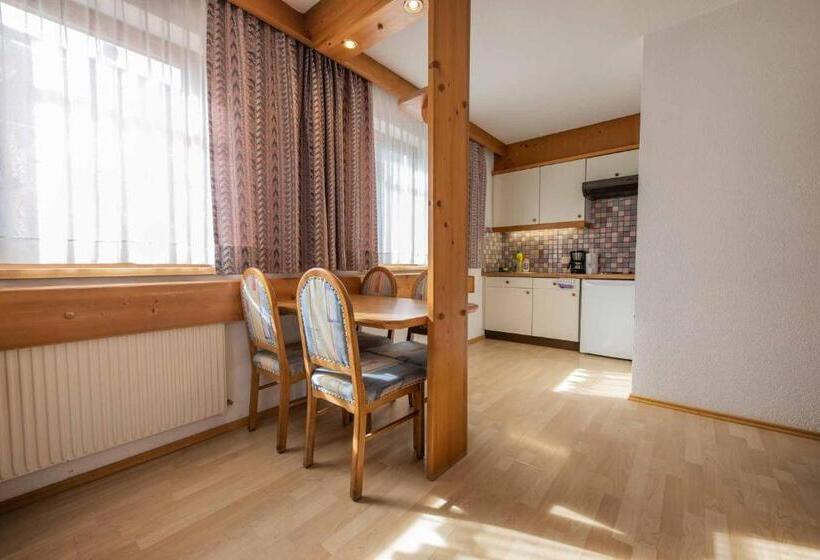 آپارتمان 1 خوابه با بالکن, Garni Pfandl