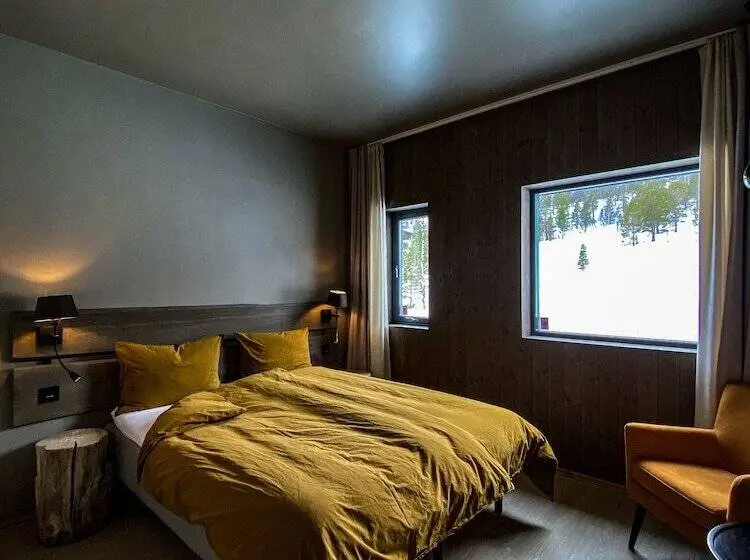 ダブルベッドのクラシックルーム, Bjørnfjell Mountain Lodge