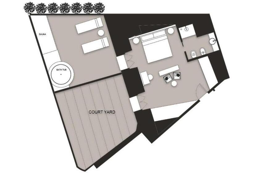 ハイドロマッサージバス付きジュニアスイート, Villa Riviera Resort