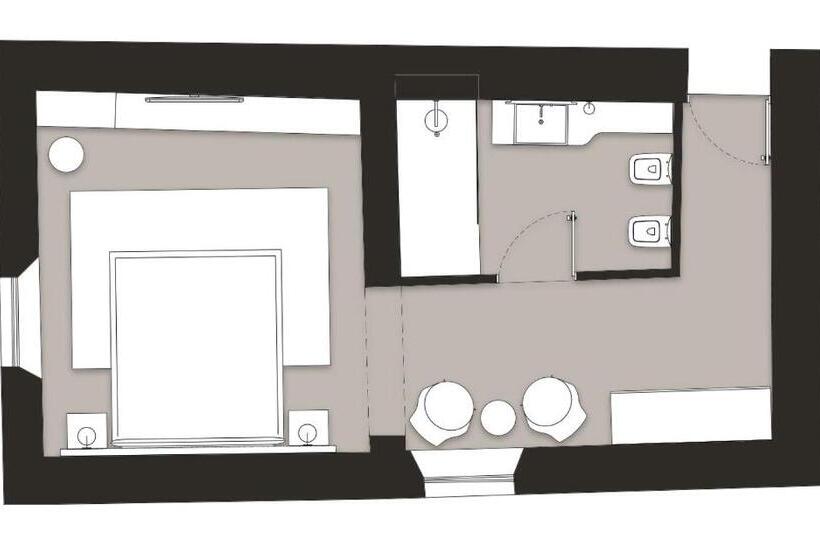 スタンダードルーム, Villa Riviera Resort