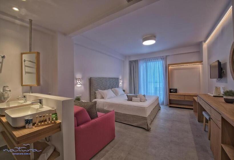 اتاق پریمیوم سه تخته, Natura Luxury Boutique Hotel Skopelos