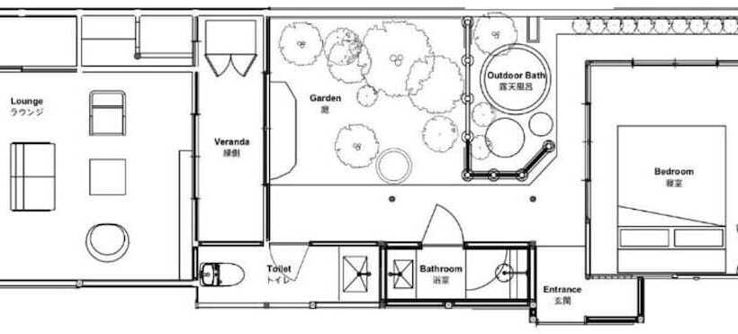 デラックスルーム, Nazuna Kyoto Gosho