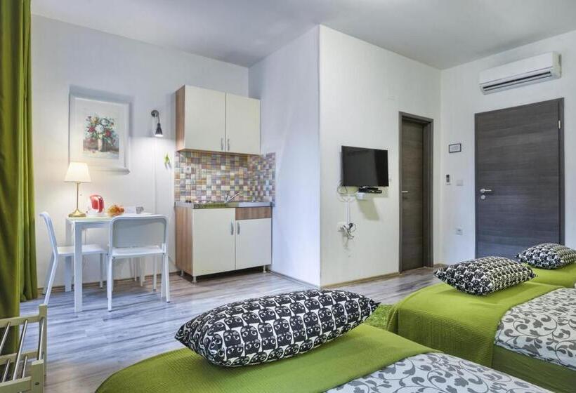 סטודיו סטנדרט נוף לעיר, Top Center Rooms & Studio