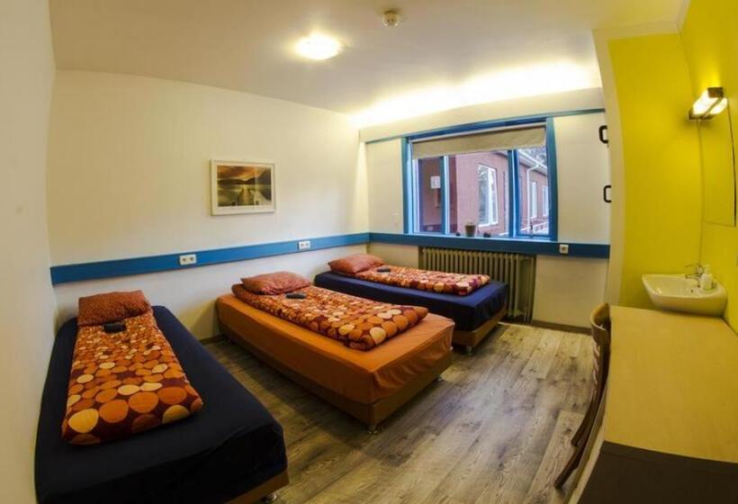 اتاق استاندارد چهارنفره با سرویس بهداشتی مشترک, Selfoss Hostel