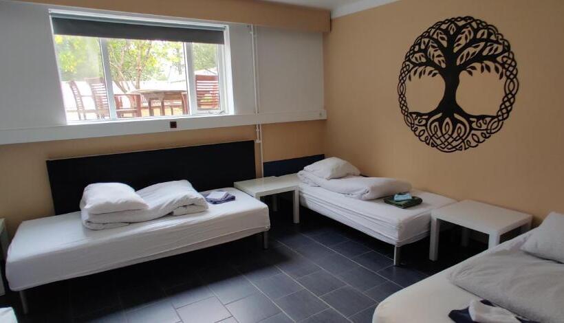 اتاق استاندارد چهارنفره با سرویس بهداشتی مشترک, Selfoss Hostel