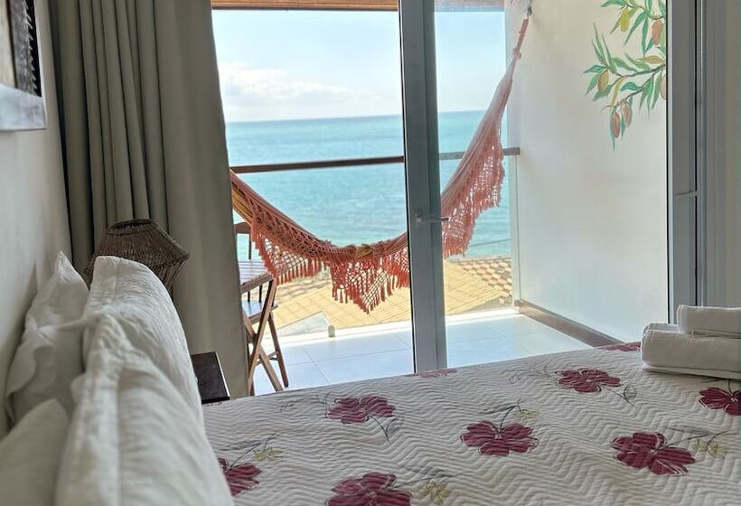 디럭스 스위트 바다 전망, Pousada Aroeira Eco