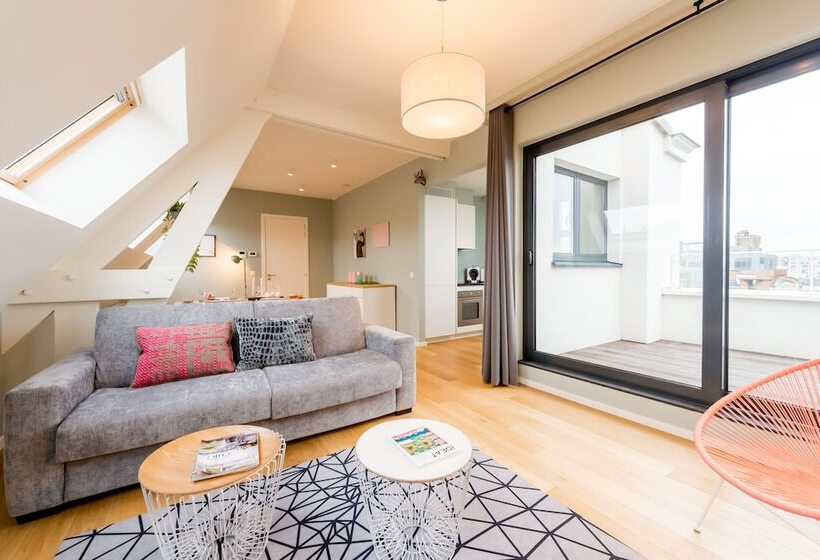 Superior Appartement met 1 Slaapkamer, Smartflats Design  Grandplace
