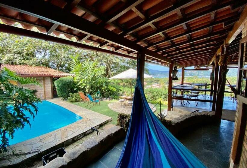 اتاق استاندارد با چشمانداز استخر, Pousada Morro Do Forte