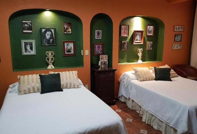 2ダブルベッドのスタンダードルーム, Boutique Casona Maya Mexicana