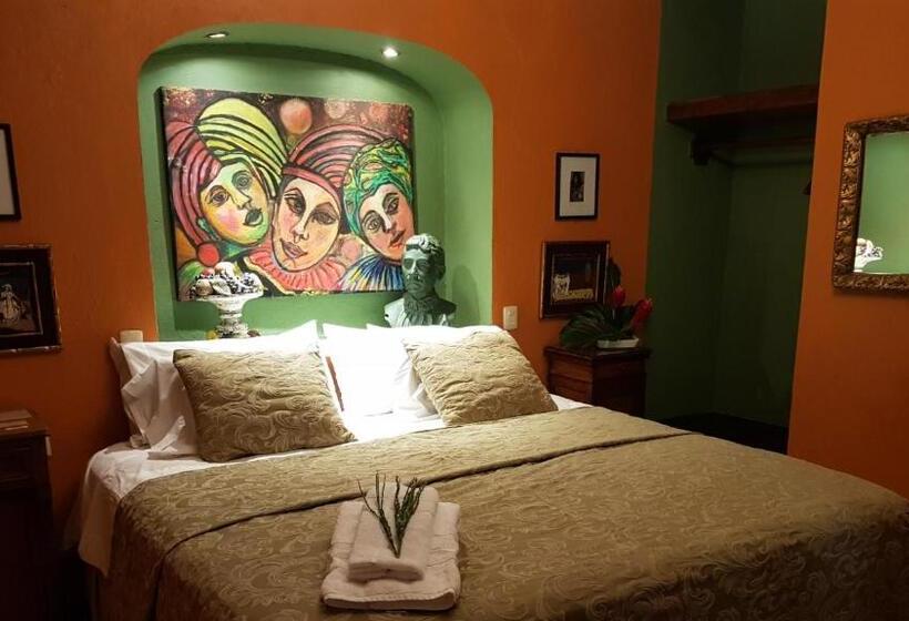 キングサイズベッドのデラックスルーム, Boutique Casona Maya Mexicana