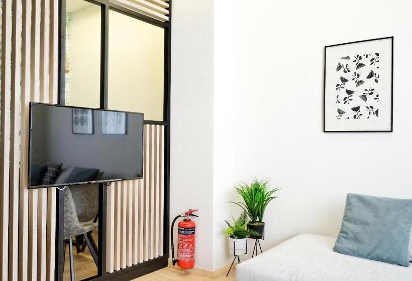 Interiör 1 Sovrumslägenhet, Muses Residence