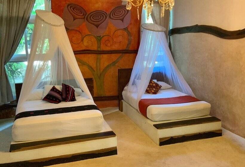 Kertre Néző Superior Szoba, Posada Lamar Tulum Beach Front And Pool