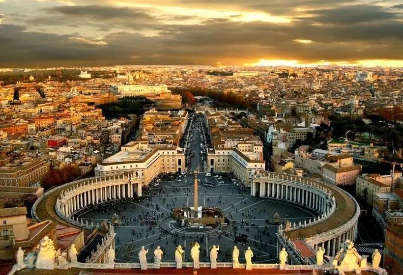 اتاق لوکس با چشمانداز شهر, My Bed Vatican Museum