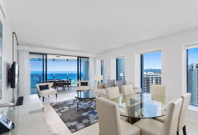 エクゼクティブアパートメントの３ベッドルーム, Soul On The Esplanade   Hr Surfers Paradise