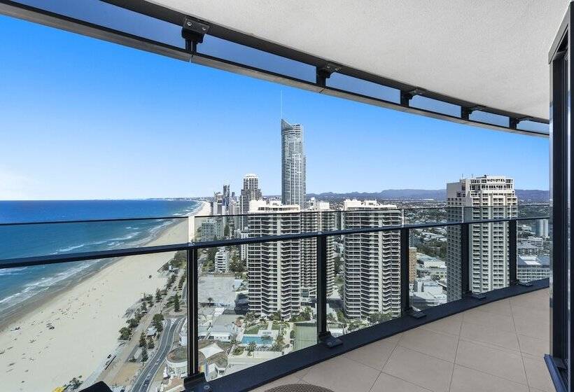 エクゼクティブアパートメントの３ベッドルーム, Soul On The Esplanade   Hr Surfers Paradise