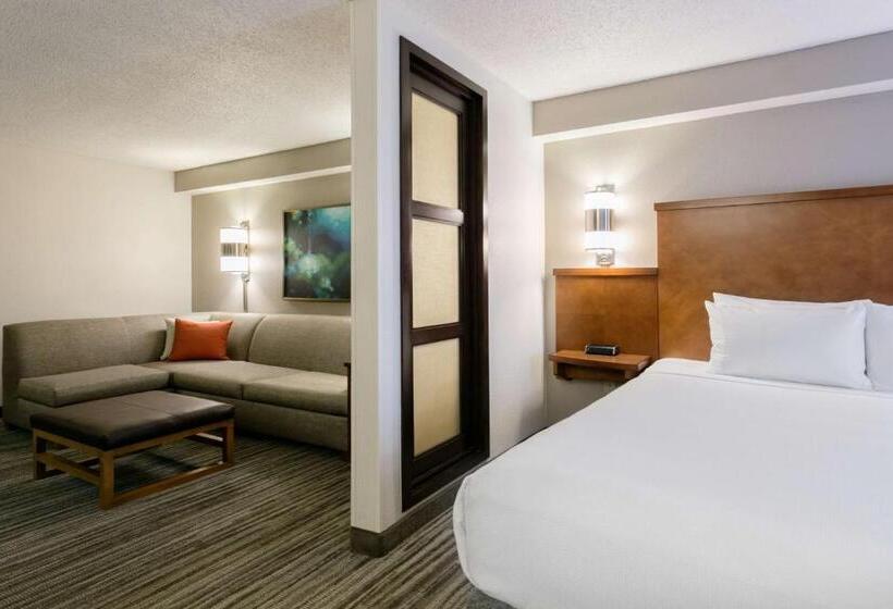 带大床的标准间, Hyatt Place Nashville Franklin Cool Springs