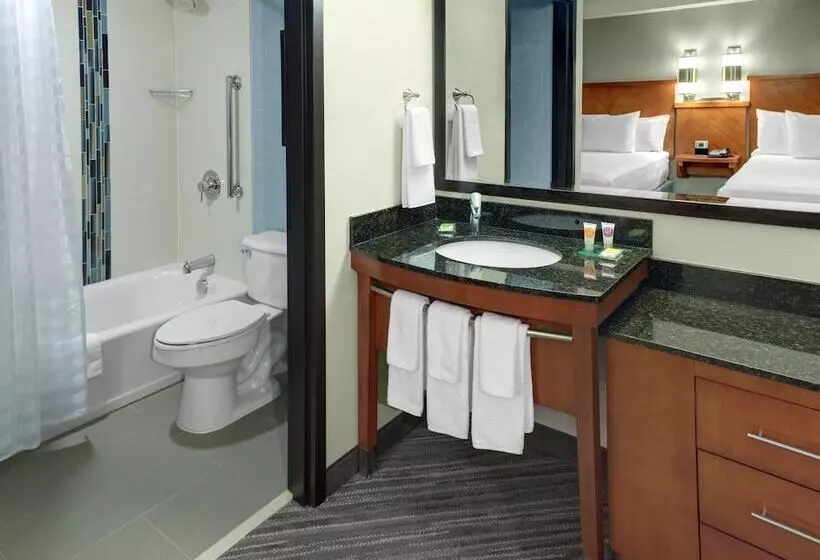 ２ダブルベッドのスタンダードルーム, Hyatt Place Pittsburgh Airport   Robinson Mall