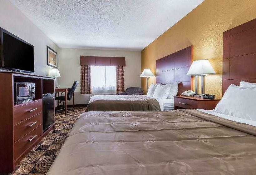 Номер Стандарт 2 Двуспальные Кровати, Quality Inn Sycamore   Dekalb