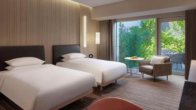 Standard-huone Terassi, Hyatt Regency Beijing Wangjing