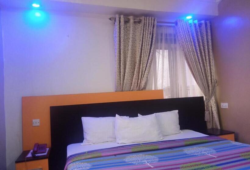 اتاق استاندارد با تخت بزرگ, Alluring View Hotel   Toyin Sreet