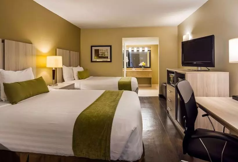 ２ダブルベッドのスタンダードルーム, Best Western Battlefield Inn