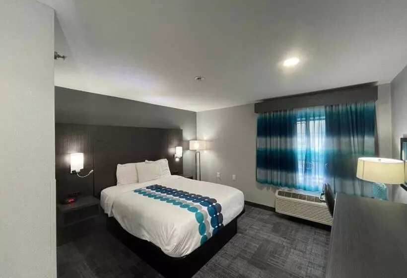 اتاق لوکس با تخت بزرگ, La Quinta Inn By Wyndham Indianapolis Airport Executive Dr