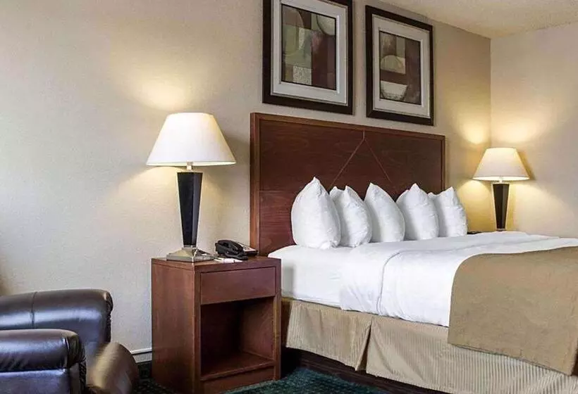 اتاق استاندارد با تخت بزرگ, Baymont By Wyndham Jamestown Conference Center & Water Park