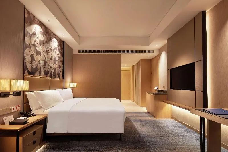 キングサイズベッドのスタンダードルーム, Doubletree By Hilton Yangzhou