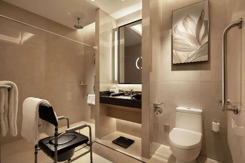 キングサイズベッドのスタンダードルーム, Doubletree By Hilton Yangzhou