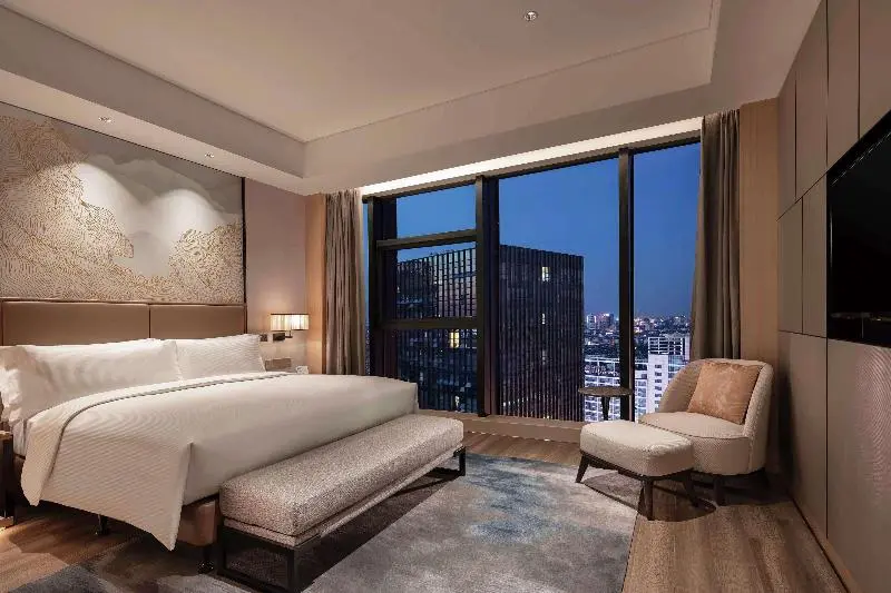 キングサイズベッドのスイートルーム, Doubletree By Hilton Yangzhou