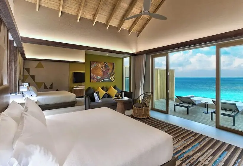 ویلای یک اتاق خوابه با استخر شنا, Hard Rock Hotel Maldives