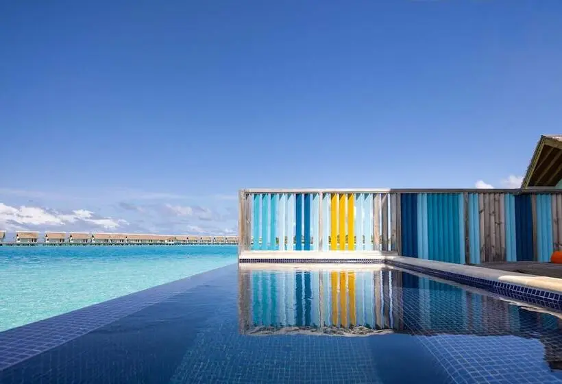 ویلای یک اتاق خوابه با استخر شنا, Hard Rock Hotel Maldives