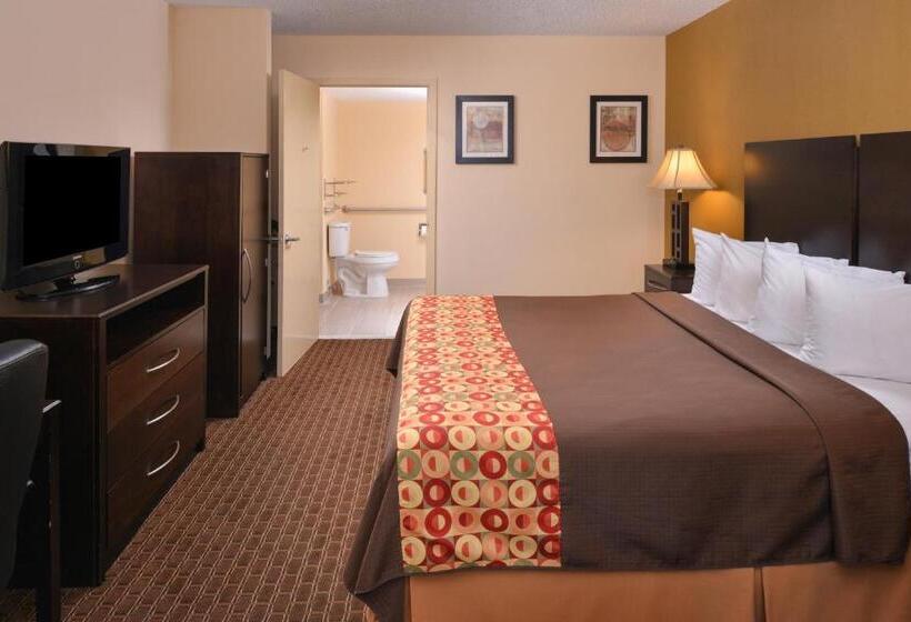 身障者適用キングサイズベッドルーム, Americas Best Value Inn Tupelo Barnes Crossing