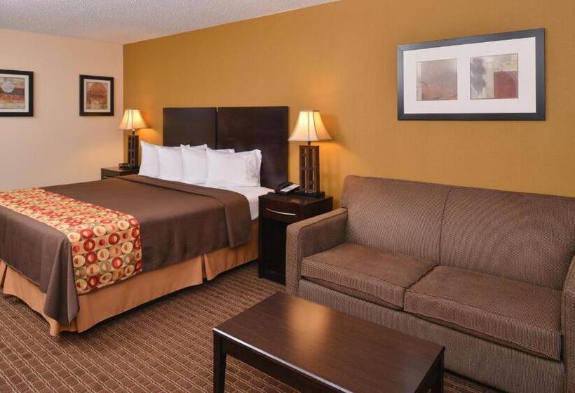 キングサイズベッドのスタンダードルーム, Americas Best Value Inn Tupelo Barnes Crossing
